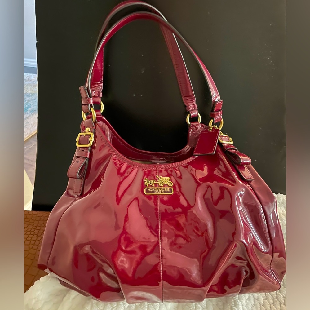 Gorgeous Cherry red Coach bag